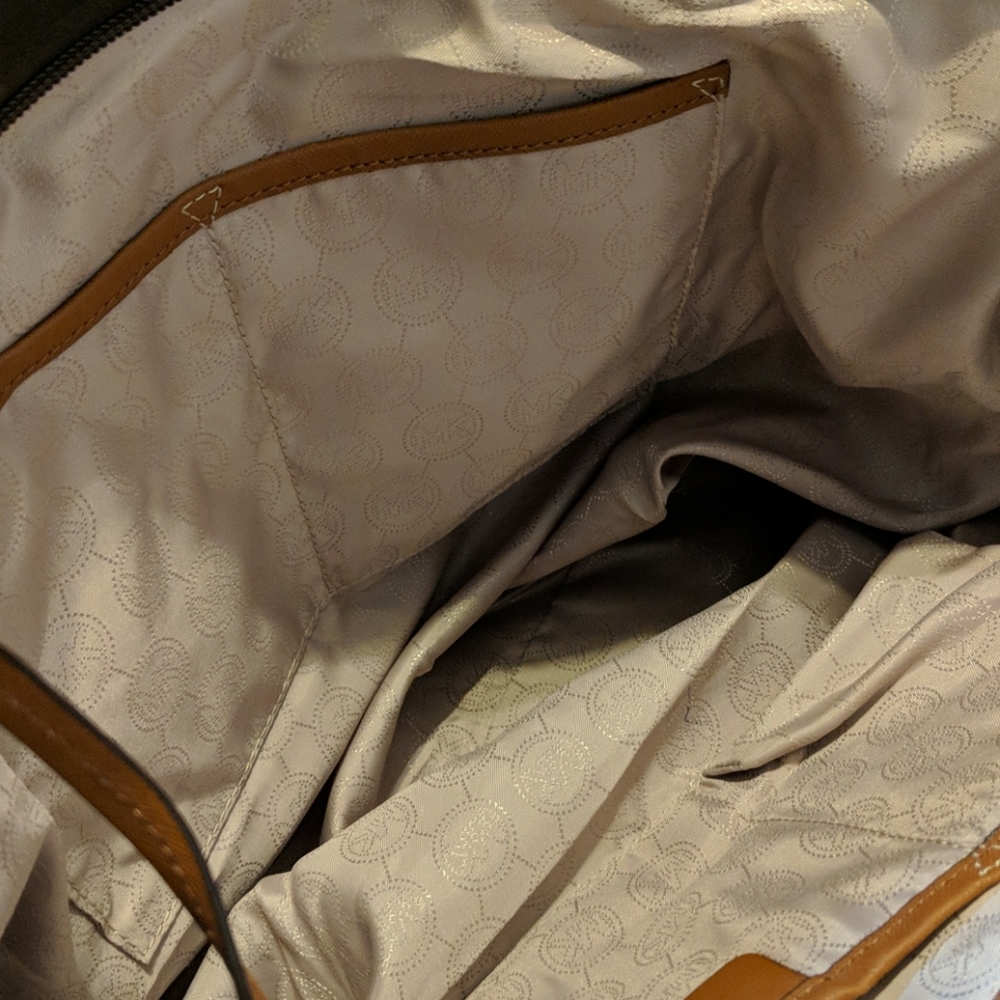 Michael Kors brown bag purse - Picture 5 of 13